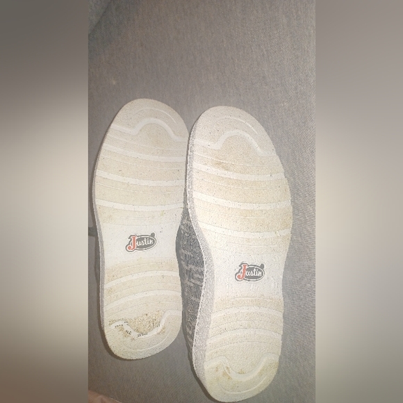 Justin mens casual slip on shoes - Picture 3 of 4